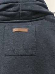 Vorschaubild 5 von Damen Sweatjacke Kapuzenjacke Hoodie Gr. L Blau Meliert