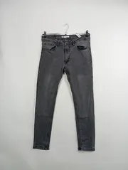 Vorschaubild 4 von Herren Jeans Slim Fit Stretch Baumwolle Grau Gr. W33/42/XL