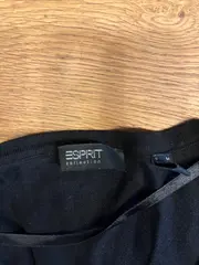 Vorschaubild 3 von Damen Pullover Langarm V-Ausschnitt Schwarz Gr. M 38