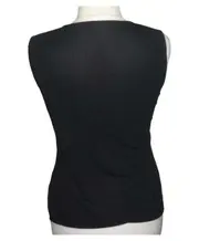 Vorschaubild 4 von Damen Bluse ärmellos Schmucksteine schwarz Gr. 42