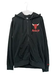 Vorschaubild 1 von Chicago Bulls Kapuzenpullover Herren Gr. S Grau Hoodie NBA