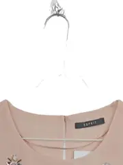 Vorschaubild 2 von Damen Bluse Gr. 36 Rosa Strass Applikationen Elegant