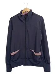 Vorschaubild 1 von Damen Trainingsjacke Polyester Sportjacke Schwarz Gr. 44 XXL