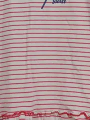 Vorschaubild 3 von Kinderkleid Mädchen gestreift mit Blumenprint Gr. 116