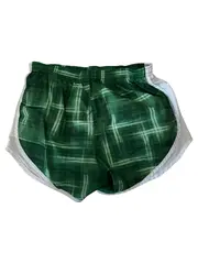 Vorschaubild 2 von Damen Laufshorts Sport Shorts Gr. S grün kariert Tempo