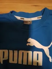 Vorschaubild 3 von Kinder Pullover Sweatshirt Gr. 98 Blau Logo Sportlich Baumwolle