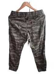 Vorschaubild 3 von Camouflage Jogger Herren Jogginghose Grün Gr. S Casual Streetwear