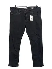 Vorschaubild 1 von Herren Regular Fit Jeans Schwarz Größe 40 W40 Denim