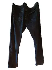 Vorschaubild 4 von Herren Regular Fit Jeans Schwarz Größe 40 W40 Denim