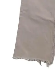 Vorschaubild 2 von Damen Jeans Wide Fit Beige Gr. 32 W32 High Waist Fransen
