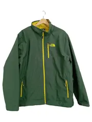 Vorschaubild 1 von Softshelljacke Herren Gr. XL Grün Outdoor Jacke Fleece Übergang
