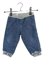 Vorschaubild 1 von BENETTON Kinder Jogginghose Gr. 74 Blau Casual Baumwolle mit Tiermotiv