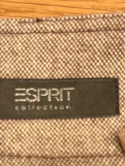 Vorschaubild 3 von Collection Damen A-Linienrock Gr. 40 Braun Meliert Baumwolle