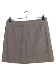 Vorschaubild 1 von Collection Damen A-Linienrock Gr. 40 Braun Meliert Baumwolle