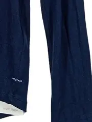 Vorschaubild 3 von Denim Damen Langarmshirt V-Ausschnitt Blau Gr. M