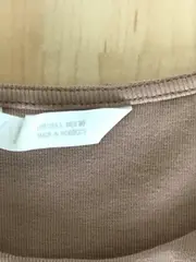 Vorschaubild 4 von Damen Top Ärmellos Beige Basic Rundhals Gr. L 40