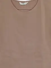 Vorschaubild 2 von Damen Top Ärmellos Beige Basic Rundhals Gr. L 40