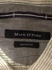 Vorschaubild 5 von Herren Langarmhemd Shaped Fit Gr. M gestreift Beige