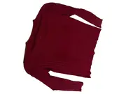 Vorschaubild 2 von Damen Pullover Zopfstrick Rot Gr. 40 L Freizeit Strick