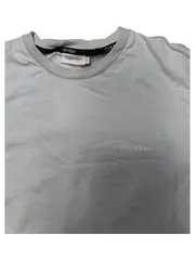 Vorschaubild 3 von Herren T-Shirt Gr. XS Hellblau Basic Logo Baumwolle