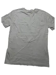 Vorschaubild 2 von Herren T-Shirt Gr. XS Hellblau Basic Logo Baumwolle