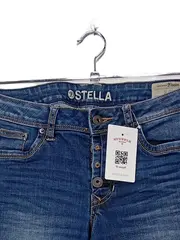 Vorschaubild 2 von Stella Damen Jeans Slim Fit W29/L32 Blau Stretch Denim