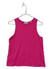 Vorschaubild 1 von Damen Top Basic Ärmellos Tank Top Baumwolle Pink Gr. 34/XS