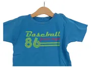 Vorschaubild 7 von Kinder T-Shirt Baseball Junior League Blau Gr. 92 Sportlich