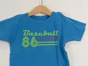 Vorschaubild 3 von Kinder T-Shirt Baseball Junior League Blau Gr. 92 Sportlich