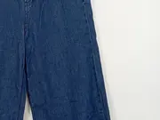 Vorschaubild 3 von Damen Jeans Wide Leg Culotte Blau Gr. 40 W31 Baumwolle