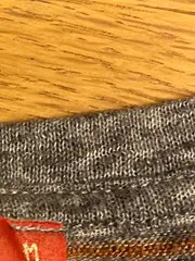 Vorschaubild 5 von EDC Damen Langarmshirt Gr. M Grau Gestreift 3/4 Arm Leinen Polyester