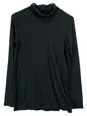 Vorschaubild 1 von Heattech Rollkragen Pullover Kinder Gr. 158 Schwarz Langarm