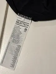 Vorschaubild 3 von Heattech Rollkragen Pullover Kinder Gr. 158 Schwarz Langarm