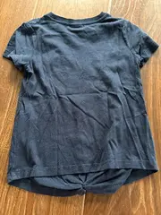 Vorschaubild 2 von Mädchen T-Shirt Kurzarm Pailletten Blau Baumwolle Gr. 110