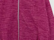 Vorschaubild 3 von Damen Fleecejacke Gr. 50/52 Pink Meliert Reißverschluss
