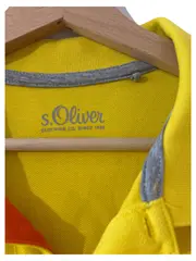 Vorschaubild 6 von Poloshirt Herren Gelb Gr. L Kurzarm Baumwolle Casual