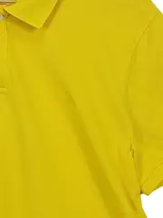 Vorschaubild 5 von Poloshirt Herren Gelb Gr. L Kurzarm Baumwolle Casual