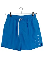 Vorschaubild 1 von Badeshorts Herren M Blau Polyester Schwimmshorts Freizeit Sportlich