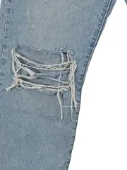 Vorschaubild 3 von 501 '90s Jeans Hose Damen Destroyed Ripped Blau W27 L30