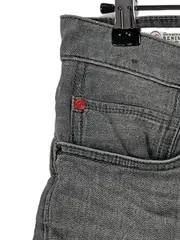 Vorschaubild 4 von Herren Jeans Shorts W34 Grau Casual Bermuda Kurze Hose