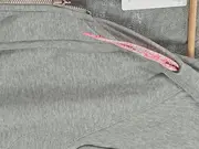 Vorschaubild 4 von Sweatjacke Weste Kapuze Damen Grau Gr. 36;S Scuba Attack Print Baumwolle