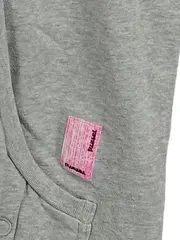 Vorschaubild 3 von Sweatjacke Weste Kapuze Damen Grau Gr. 36;S Scuba Attack Print Baumwolle