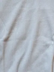 Vorschaubild 7 von Langarmshirt Damen Gr. 38 M Grau Spitze Rippstrick Baumwolle Shirt