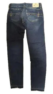 Vorschaubild 5 von Damen Jeans Slim Fit W25 L28 Blau Stretch Denim Hose