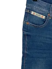 Vorschaubild 2 von Damen Jeans Slim Fit W25 L28 Blau Stretch Denim Hose