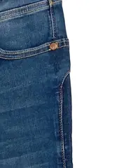 Vorschaubild 3 von Damen Jeans Slim Fit W25 L28 Blau Stretch Denim Hose