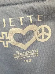 Vorschaubild 5 von Bomberjacke Mädchen Gr. 152 Blau Blumenstickerei by Staccato