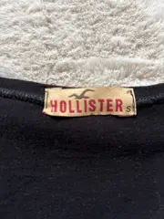 Vorschaubild 5 von Damen T-Shirt Schwarz Gr. S V-Ausschnitt Logo Stickerei