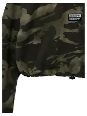 Vorschaubild 2 von Sweatshirt Damen 36 S Camouflage Cropped Pullover Baumwolle Logo Zip