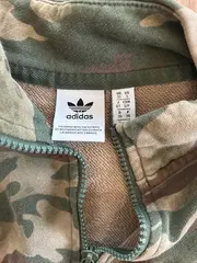 Vorschaubild 7 von Sweatshirt Damen 36 S Camouflage Cropped Pullover Baumwolle Logo Zip